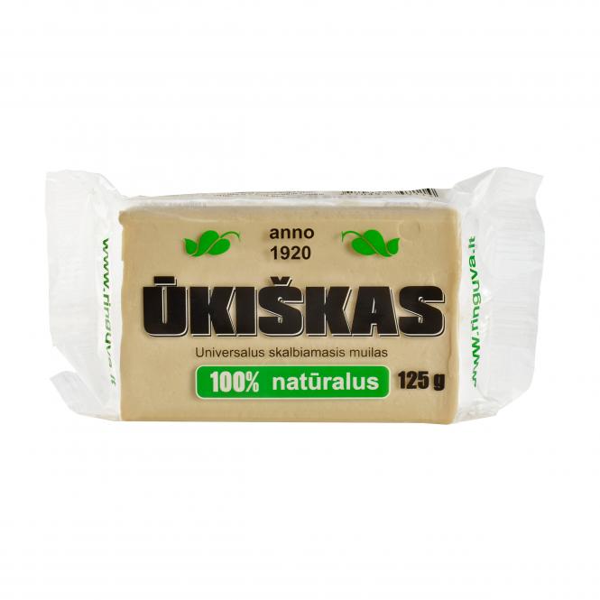 ŪKIŠKAS skalbiamasis muilas, 125 g 