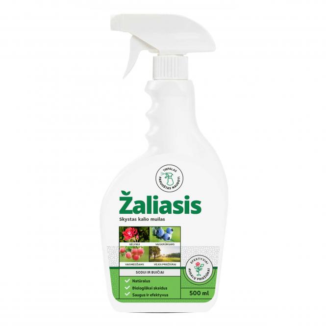 ŽALIASIS purškiamas kalio muilas, 500 ml 