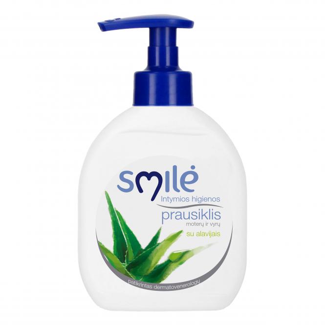 SMILĖ intymios higienos prausiklis su alavijais, 300 ml 