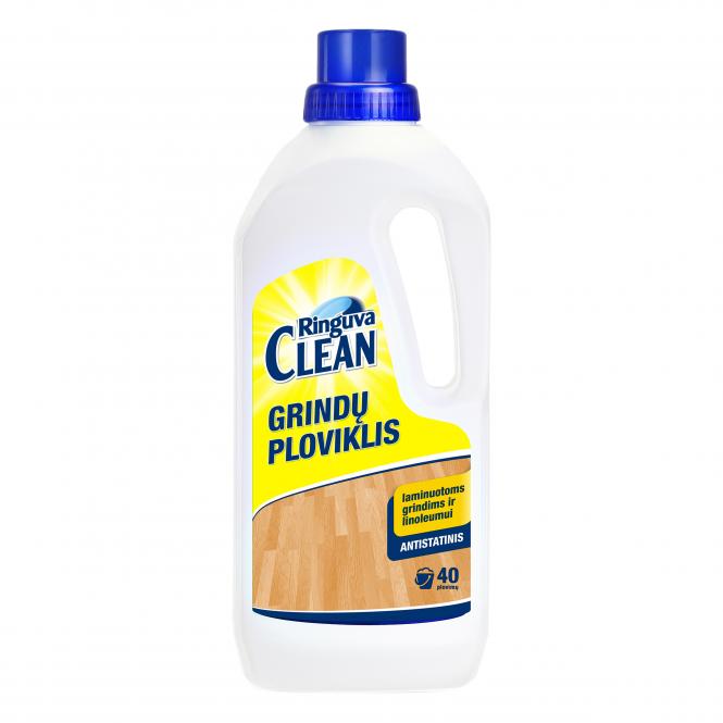 RINGUVA CLEAN antistatinis grindų ploviklis laminuotoms grindims ir linoleumui, 800ml 