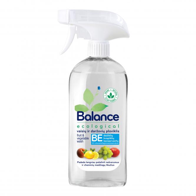BALANCE ekologiškas vaisių ir daržovių ploviklis, 480 ml 