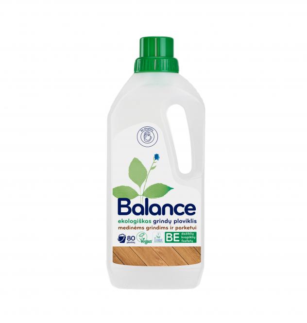 BALANCE ekologiškas grindų ploviklis medinėms grindims ir parketui, 800 ml 