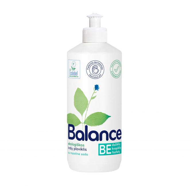 BALANCE ekologiškas indų ploviklis su maistine soda, 450 ml 